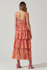 Midsummer Floral Tiered Maxi Dress